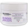Dualsenses Blondes Highlights 60 Sec Treatment by Goldwell for Unisex - 6.7 oz Treatment