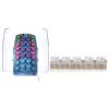 Nano Titanium Coated 30 Roller Set - BABNTHS40 by BaBylissPRO for Unisex - 46 Pc 8 Jumbo Rollers, 8 Large Rollers, 8 Medium Rollers, 6 Small Rollers