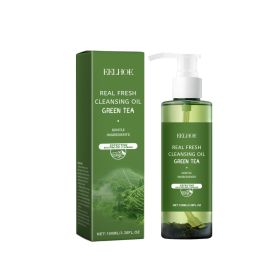 Green Tea Cleansing Oil Gentle Makeup Removal Soothing Face Eyes And Lips Refreshing (Option: Default)