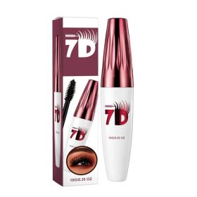 Curly Three-dimensional Mascara (black) With Makeup Natural Modification Eyelash Curvature (Option: Default)