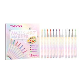 Nail Art Pen - Easy To Use Apply - Perfect for At-Home Manicure and Nail Art (Option: Default)