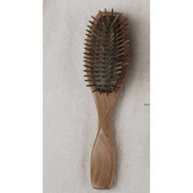 1 Piece Of Natural Green Sandalwood Massage Comb, Hair Comb, Wooden Comb, Scalp Massager, Hair Growth Comb, Massage Comb (Option: Default)