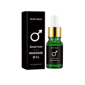 Men's Massage Oil 10ml Moisturizing Vitality with Tocopherol and Ginger Oil for Daily Use at Home (Option: Default)