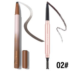 PHOFAY WATERPROOF WILD EYEBROW PENCIL (Option: Set2)