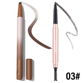 PHOFAY WATERPROOF WILD EYEBROW PENCIL (Option: Set3)