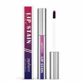ZEPHOCO Matte Peel-Off Lip Stain, Pink, 2.5 ml (Option: 2.5 ml)