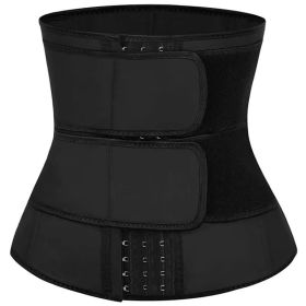 (S) Women's Fajas Reductoras Double Breasted Waist Belt, Belly Control, Custom Logo, Private Label Waist Belt, Weight Loss, Neoprene Waist T (Option: Default)