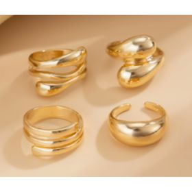 Light Gold 5680 Ring (Option: Default)