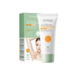 Aloe Vera Hair Removal Cream, Natural Underarm & Full Body Hair Remover, Skin Soothing & Moisturizing Depilatory Cream (Option: 1 PACK)