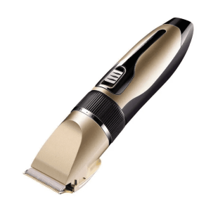 Professional Hair Clippers Trimmer Mens Barber Hair Cutting Kit Machine Cordless (Option: Gold Champaign)
