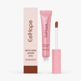 EELHOPE Matte Liquid Lip Color, Brown, 10 ml (Option: 10 ml)