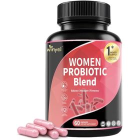 Vaginal Probiotics For Women With Prebiotics & Herbal Blend, PH Balance & Feminine Health Support, Multi-Strain Lactobacillus For Vaginal Flora, (Option: 01)