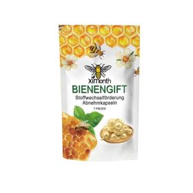 Bee Poison Capsules Highlight Body Elasticity Lightweight Firming Skin Shaping Body Lines Capsules (Option: Default)