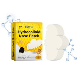 Hoygi Hydrocolloid Nose Patch, Hydrocolloid Invisible Concealer To Remove Blackheads And Acne Facial Pore Cleaning Nose Patch (Option: 2pcs)