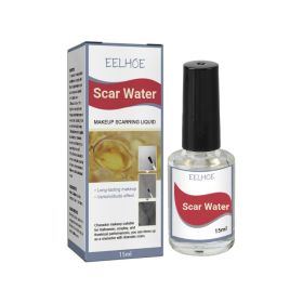EELHOE Halloween Makeup Scar Liquid Holiday Mood Party Dress Up Horror Scar Wound Makeup Liquid (Option: Default)