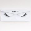 1Pair Mink Half Lashes Soft Thick Eye End Lengthening Faux Eyelashes Natural Long Handmade Eyelash Cross Curl 3D Lash For Makeup