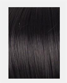 Fashion Wig for Ladies with Corn Perm and Small Curly Hair with Middle Part Bangs (Color: black)