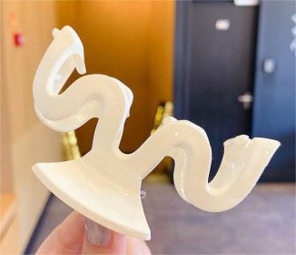 French Style Shark Clip Fixed Hair Clip Hair Accessories (Series: 8)