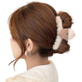 French Vintage Metal Hair Grab Rhinestone Grab Clip Hair Accessories Set (Color: 08)
