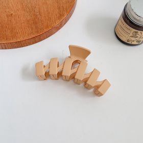 Ladies Elegant Grip Acrylic Shark Grip French Hair Grip (Color: 08)