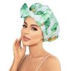 Shower Cap Luxury Shower Caps for Women Reusable Waterproof Hair Cap for Shower