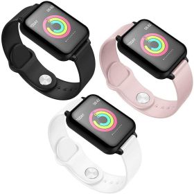 Smart Fit Total Wellness And Sports Activity Watch (Color: black)