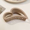 Ladies Elegant Grip Acrylic Shark Grip French Hair Grip