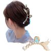 French Vintage Metal Hair Grab Rhinestone Grab Clip Hair Accessories Set