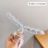 French Vintage Metal Hair Grab Rhinestone Grab Clip Hair Accessories Set