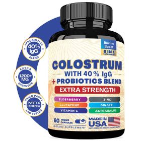 Bovine Colostrum Capsules 60 Capsules (Option: 180 Tablets)